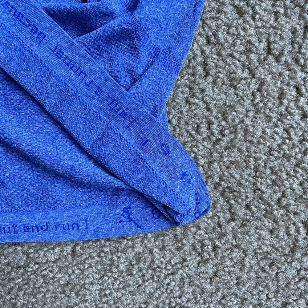 Rare Lululemon Run: Swiftly Tech Long Sleeve Sz 6… - image 5